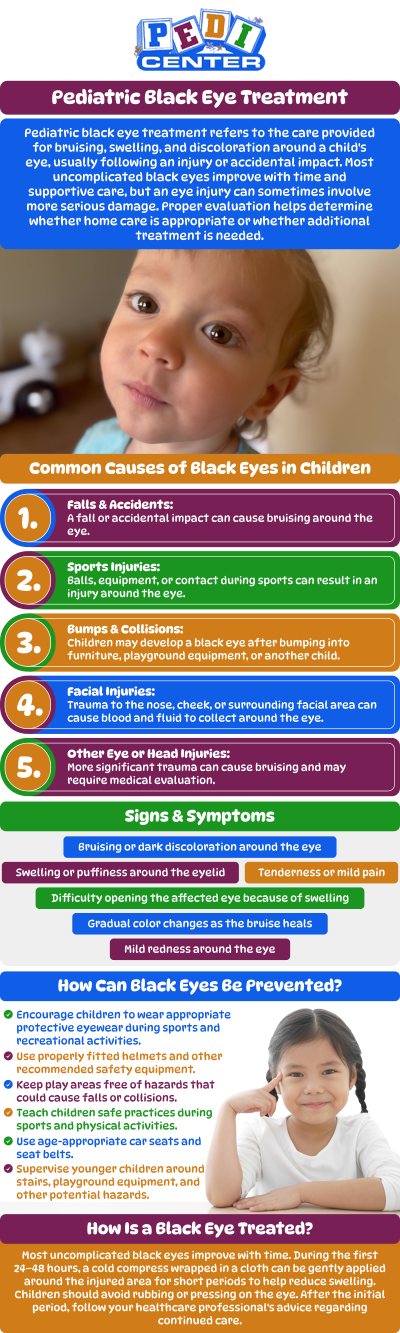 Common questions asked by patients: What causes a black eye in children? When should a child with a black eye see a doctor? What are common symptoms of a black eye in children? Can a black eye indicate a more serious condition? For more information, contact us or schedule an appointment online. We are conveniently located at Niles Street, and Wible Road in Bakersfield, CA. We serve patients from Bakersfield CA, Maltha CA, Kayandee CA, Rosedale CA, Oildale CA, Lamont CA, and surrounding areas. Common questions asked by patients: What causes a black eye in children? When should a child with a black eye see a doctor? What are common symptoms of a black eye in children? Can a black eye indicate a more serious condition? For more information, contact us or schedule an appointment online. We are conveniently located at Niles Street, and Wible Road in Bakersfield, CA. We serve patients from Bakersfield CA, Maltha CA, Kayandee CA, Rosedale CA, Oildale CA, Lamont CA, and surrounding areas.